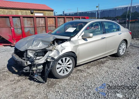 2014 Honda Accord Ex-L V-6 из США, поврежденный, VIN 1HGCR3F82EA009254